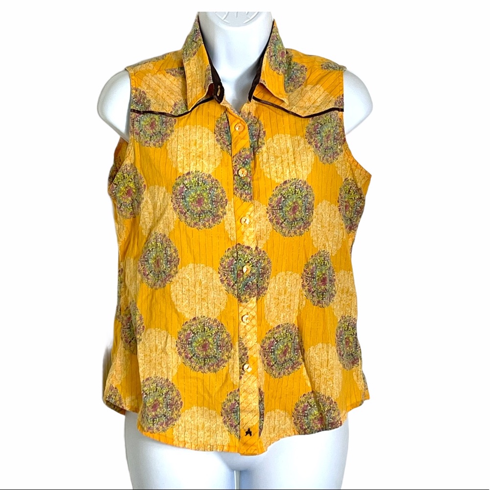 Aura x Wrangler women’s sleeveless blouse